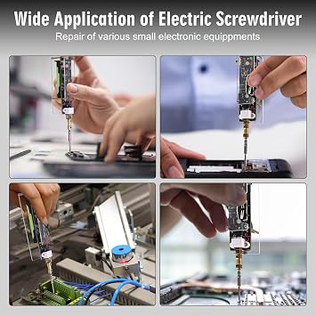 DIY Handheld Electric Screwdriver Soldering Kit with 2 Screwdriver Bits | Electronics Soldering Practice Project, Hands-On STEM Learning, DIY Repair Experience, For Teens & Adults