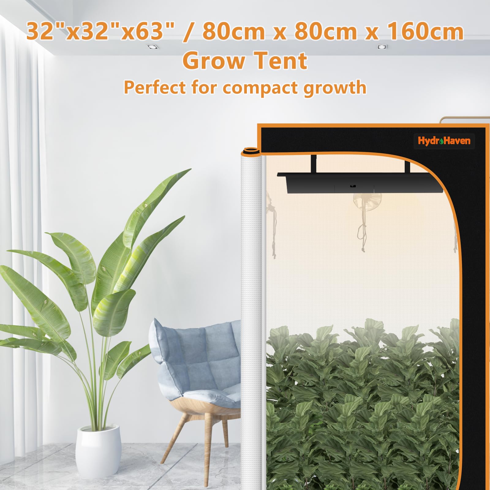 Amazon.com: HydroHaven 3x3 Grow Tent Kit (32