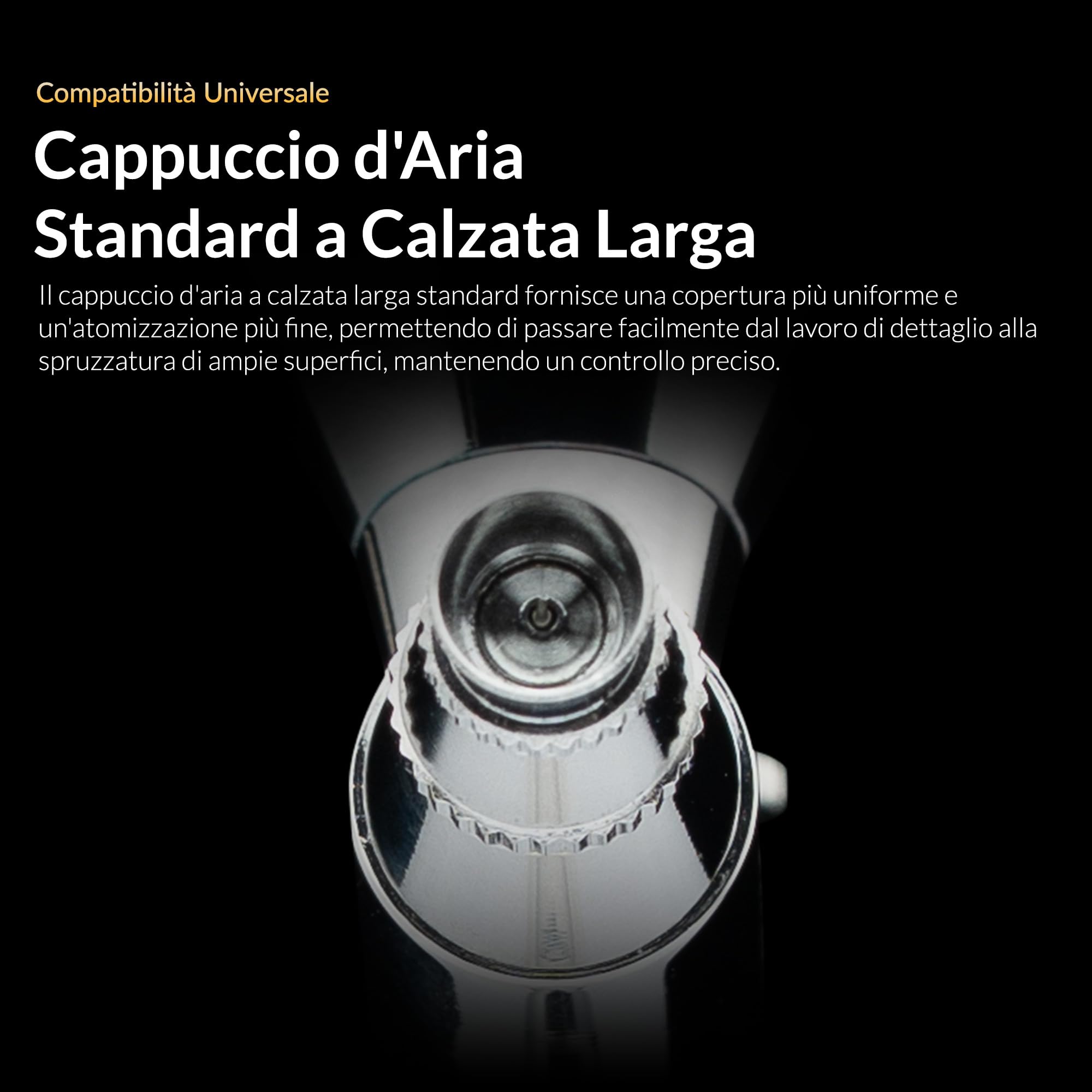 Gaahleri Serie Airbrush Seeker, Alimentazione a gravità a Doppia Azione con ugello a sgancio rapido a 6 canali, Set di Aghi Doppi da 0,3 e 0,5 mm, Tazza da 1/3 oz e Isola Calma ergonomica per Gundam