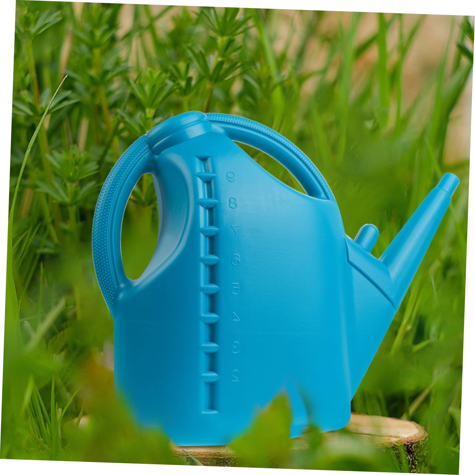 10l Gießkanne aus Kunststoff mit Langem Ausguss für Präzises Gießen | Blau, für Pflanzen und Sukkulenten, Geeignet für Wohnzimmer und Garten