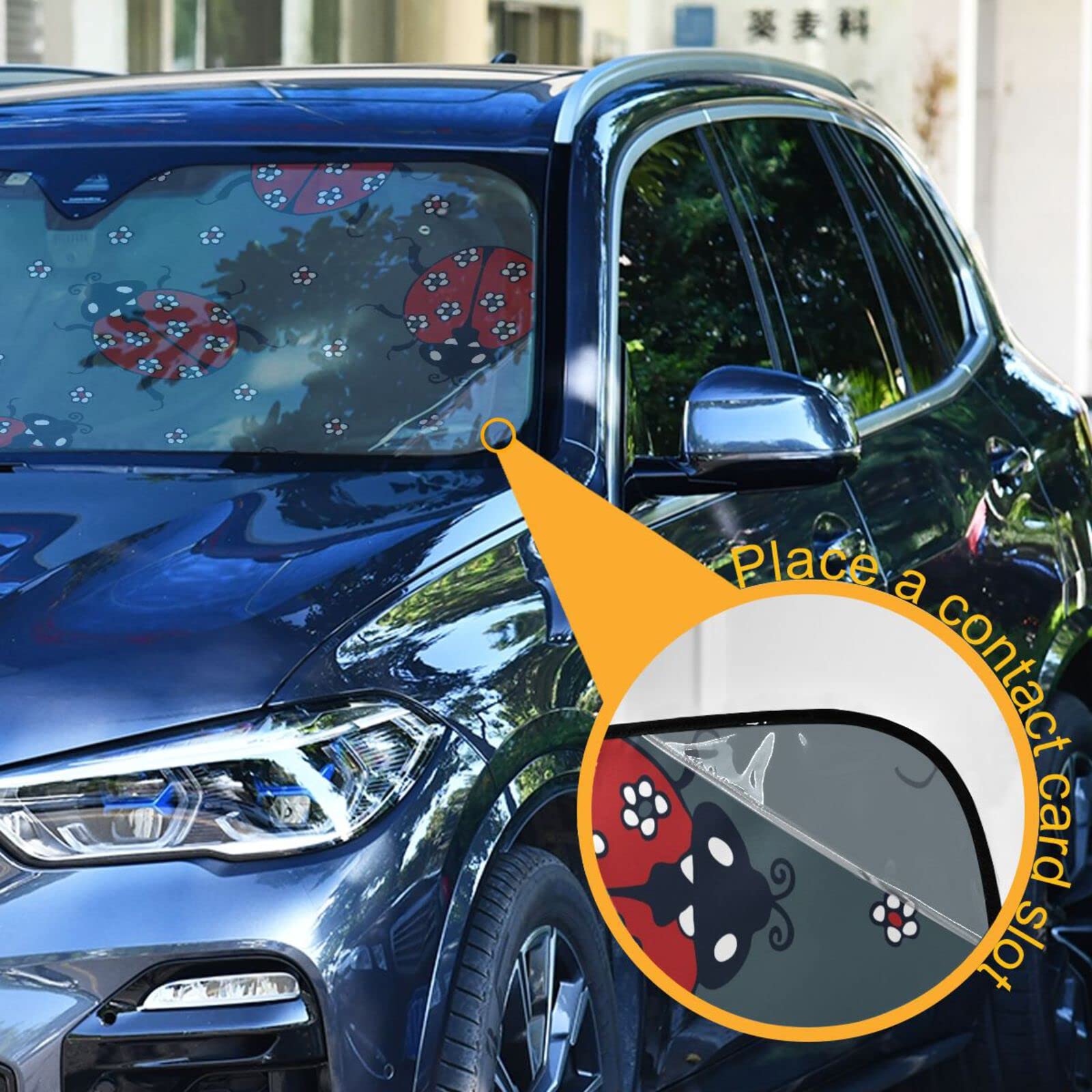 Parasol plegable para parabrisas de coche, protección contra rayos UV, para coche, camión, SUV