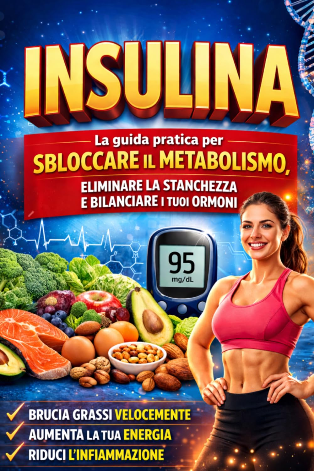 INSULINA: La guida pratica per sbloccare il metabolismo, eliminare la stanchezza e bilanciare i tuoi ormoni. (Ascolta il Tuo Corpo)