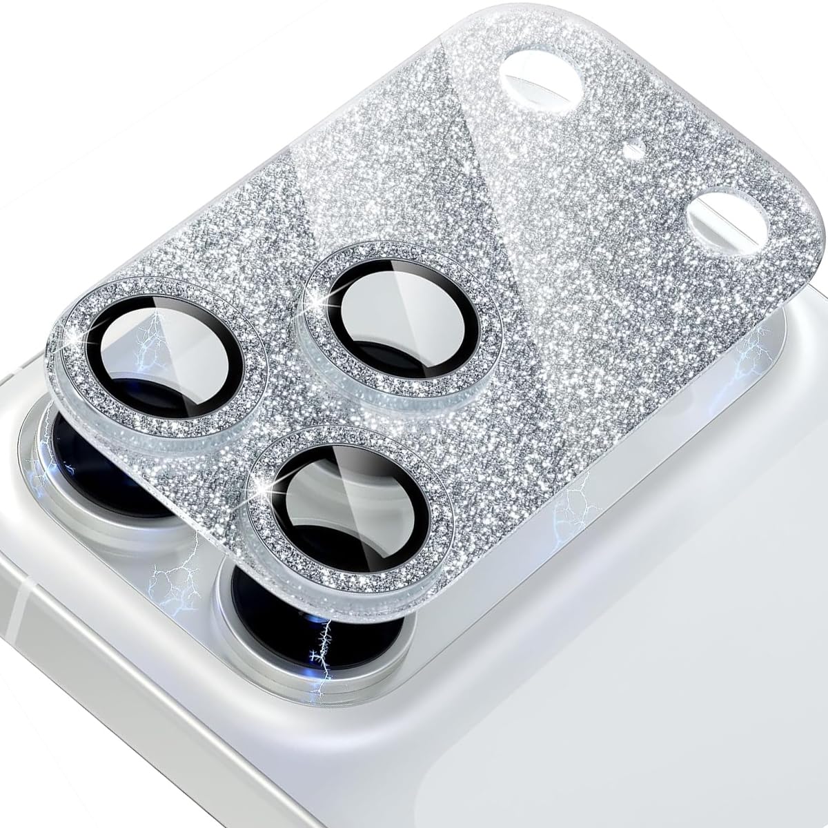 Jurqqer Kameraschutz für iPhone 17 Pro Max/iphone 17 Pro, [Kratzfest & Anti-Fingerabdruck] 9H Ultradünner Gehärtetes Glas, Kamera Schutz aus Aluminiumlegierung, Einfache Installation
