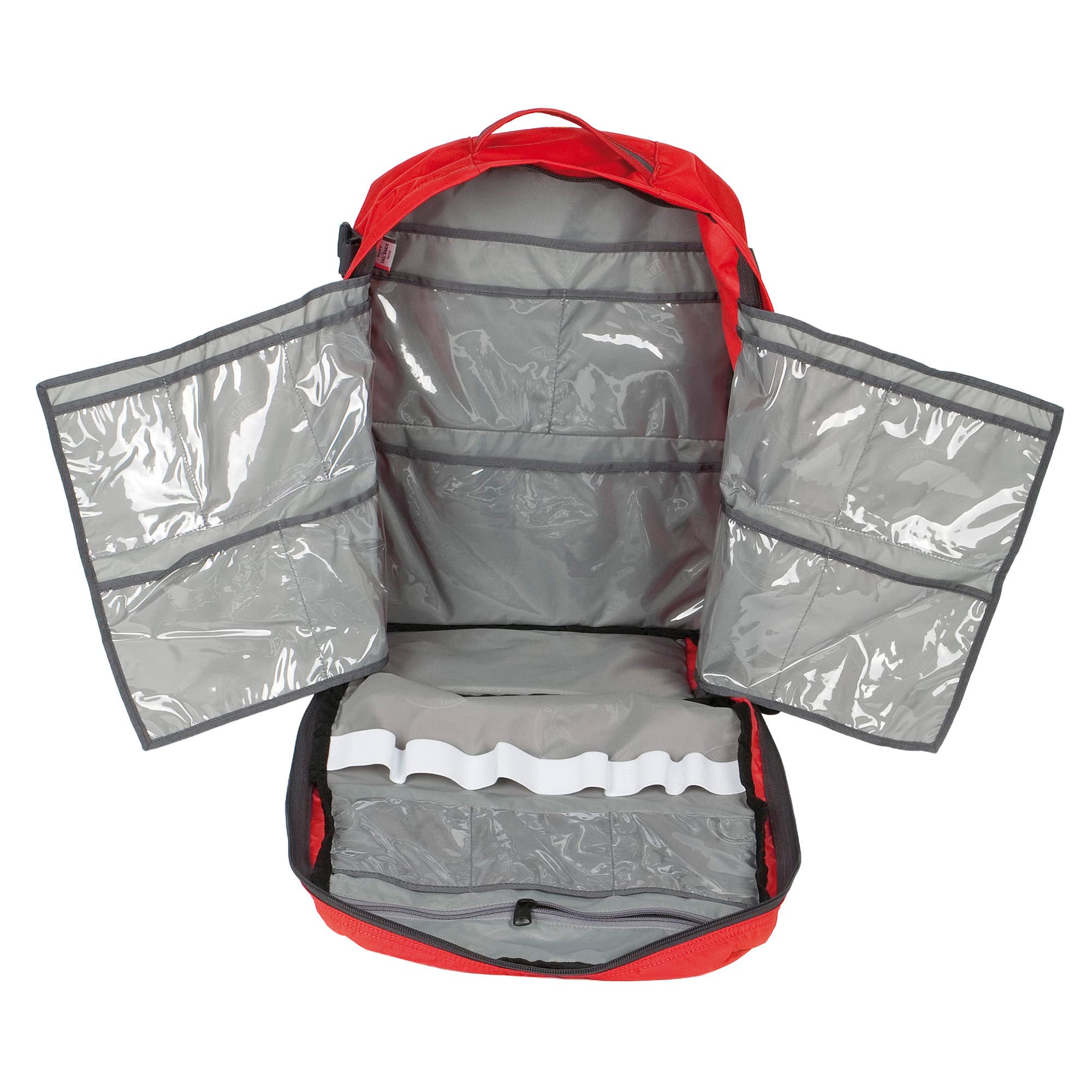 Tatonka First Aid Pack 20 l (bez zawartości) – plecak pierwszej pomocy z paskami odblaskowymi 3M, dużą komorą główną i funkcjonalnym podziałem, do samodzielnego napełniania, pojemność 20 litrów