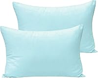 Vista 13 de NTBAY Juego de 2 fundas de almohada con cremallera para niños pequeños, fundas de almohada de microfibra cepillada 100% de 13x18 pulgadas, súper