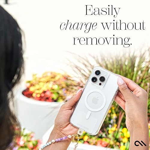 Miniatura 67 de Case-Mate Dije de cuentas para celular, correa extraíble y antirrobo, para llevar celular con manos libres, de mujer, para muchos modelos de Perla