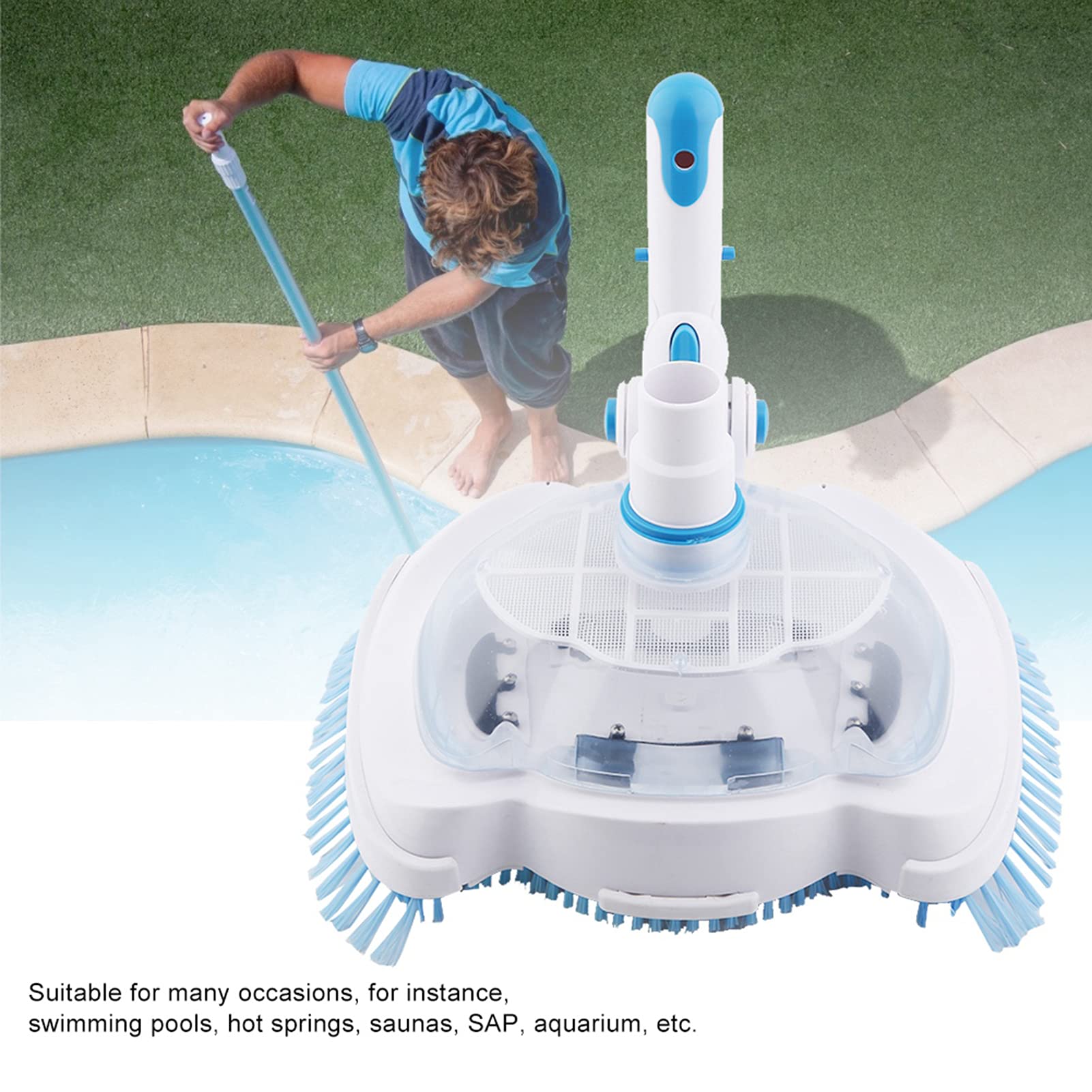 Pool Vacuum Head, Professional Pool Cleaning Tool Pool Suction Head for Inground Above Ground Pools