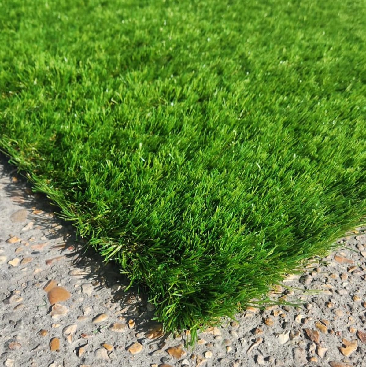 35mm Artificial Grass for Garden, Patio & Balcony, Natural Realistic Fake Lawn Astro Turf, UV Resistant, Soft, Low Maintenance, Pet Friendly Outdoor Turf - Goods Emporium (1m x 2m, 35mm Premium)