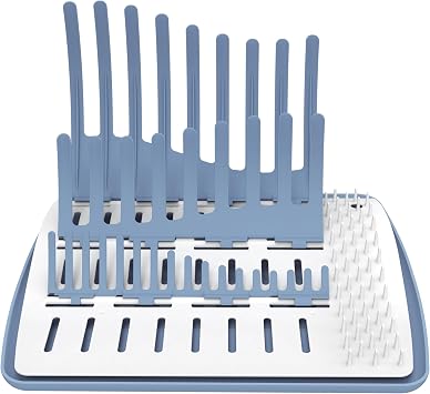 Dr. Brown's Folding Baby Bottle Drying Rack for Easy Storage - Dry Nipples, Pacifiers and Other Baby Essentials, BPA Free