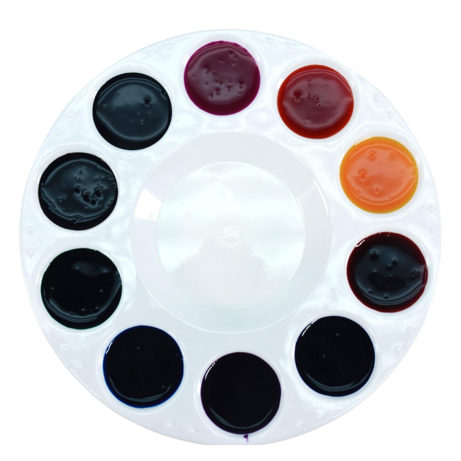 Sax Liquid Washable Watercolor Paints, 8 Ounces, Assorted Colors, Set of 10