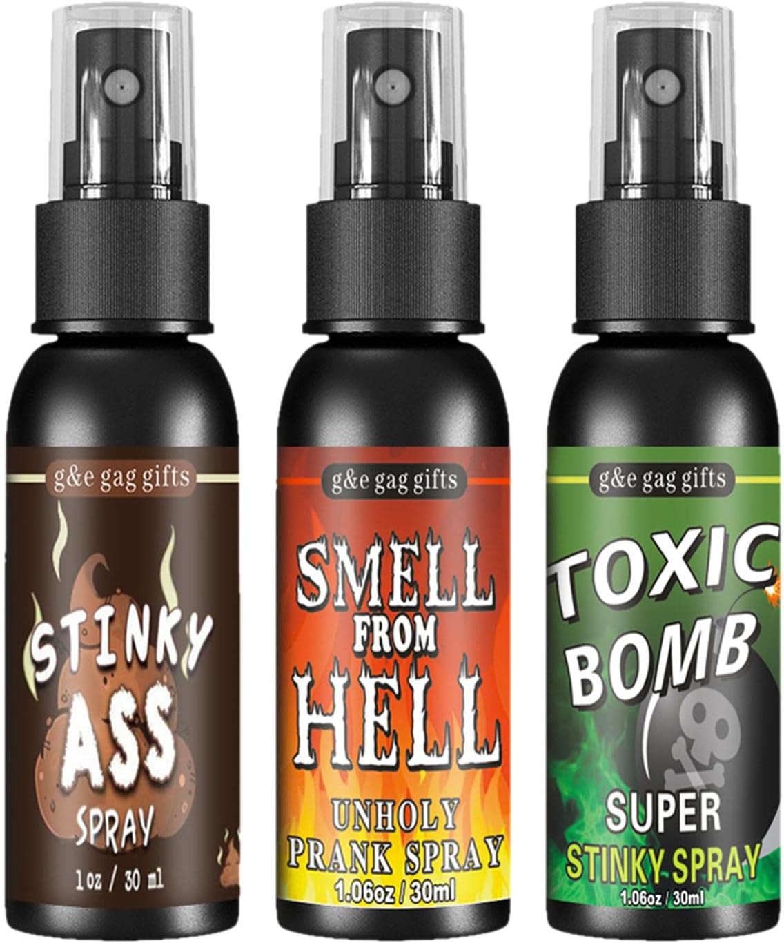 Fart Liquid Spray, 3 Pack Fart Liquid Spray, Smells Like Really, Liquid
