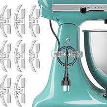 Cord Organizer for Appliances | Kitchen Gadgets, Cord Organizer for kitchenaid Stand Mixers,Coffee Maker, Pressure Cooker, Air Fryer,Kitchen Accessories,8 Pcs