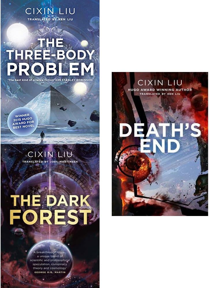 Three-body problem series 3 books collection set - the dark forest, death's end