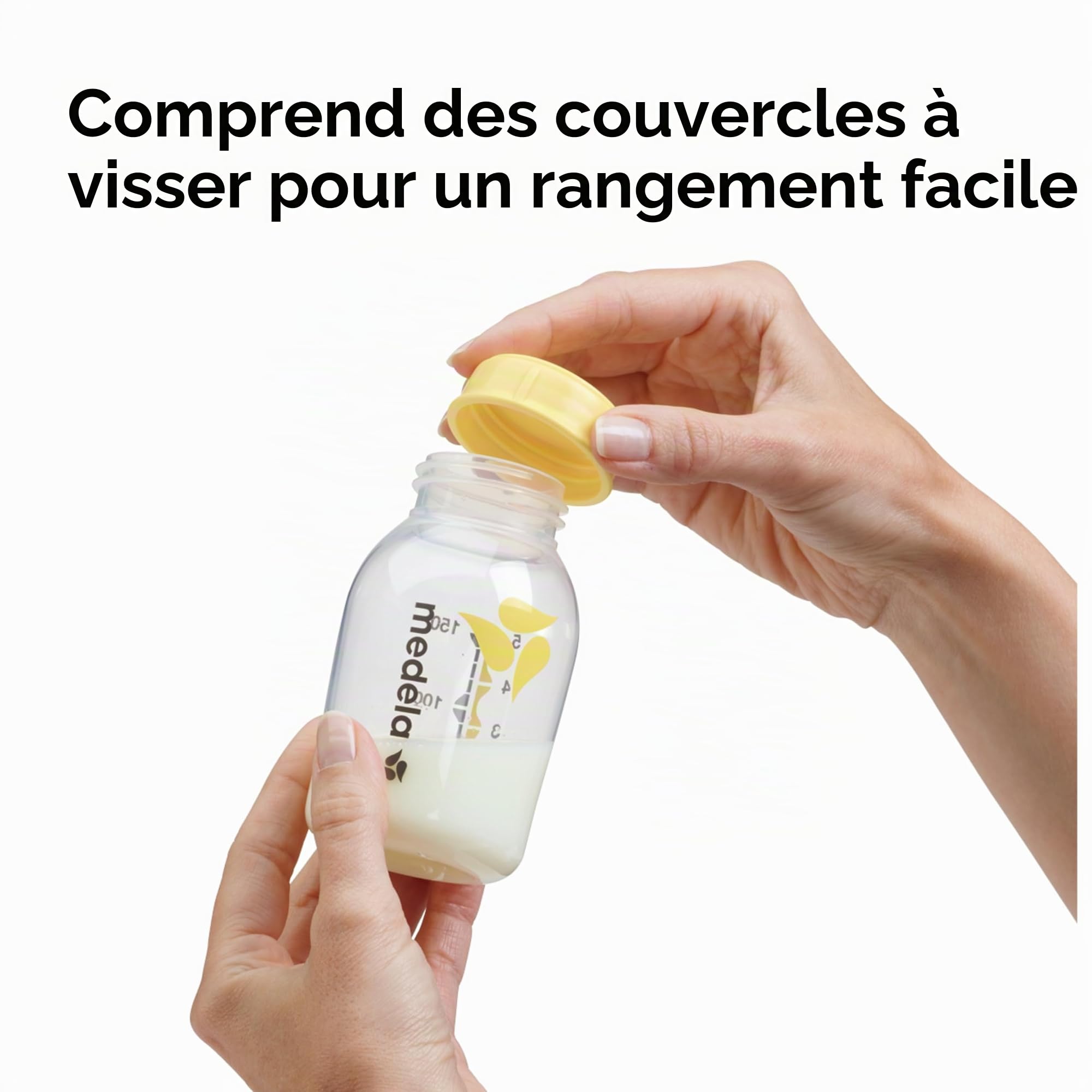 Medela 800.0796 Lot de 3 bouteilles de lait 150 ml