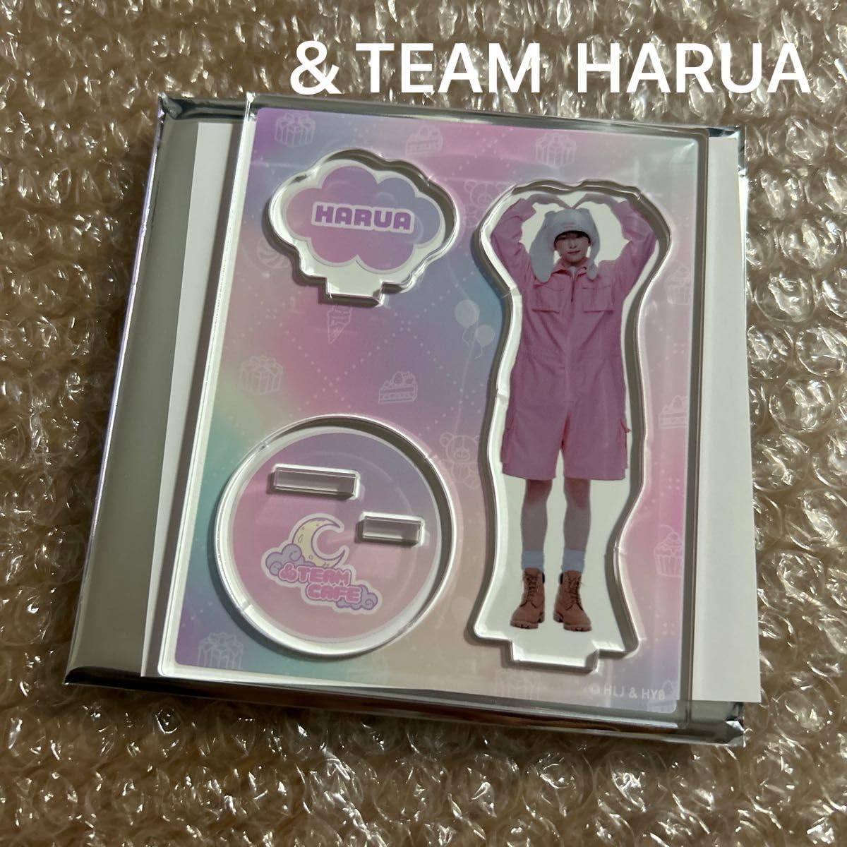 Amazon.co.jp: &TEAM カフェ アクスタ アクリルスタンド HARUA