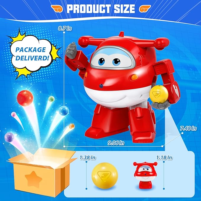 Máquina de Sorpresas Super Wings Jett Lucky Ball Mixer miniatura 7