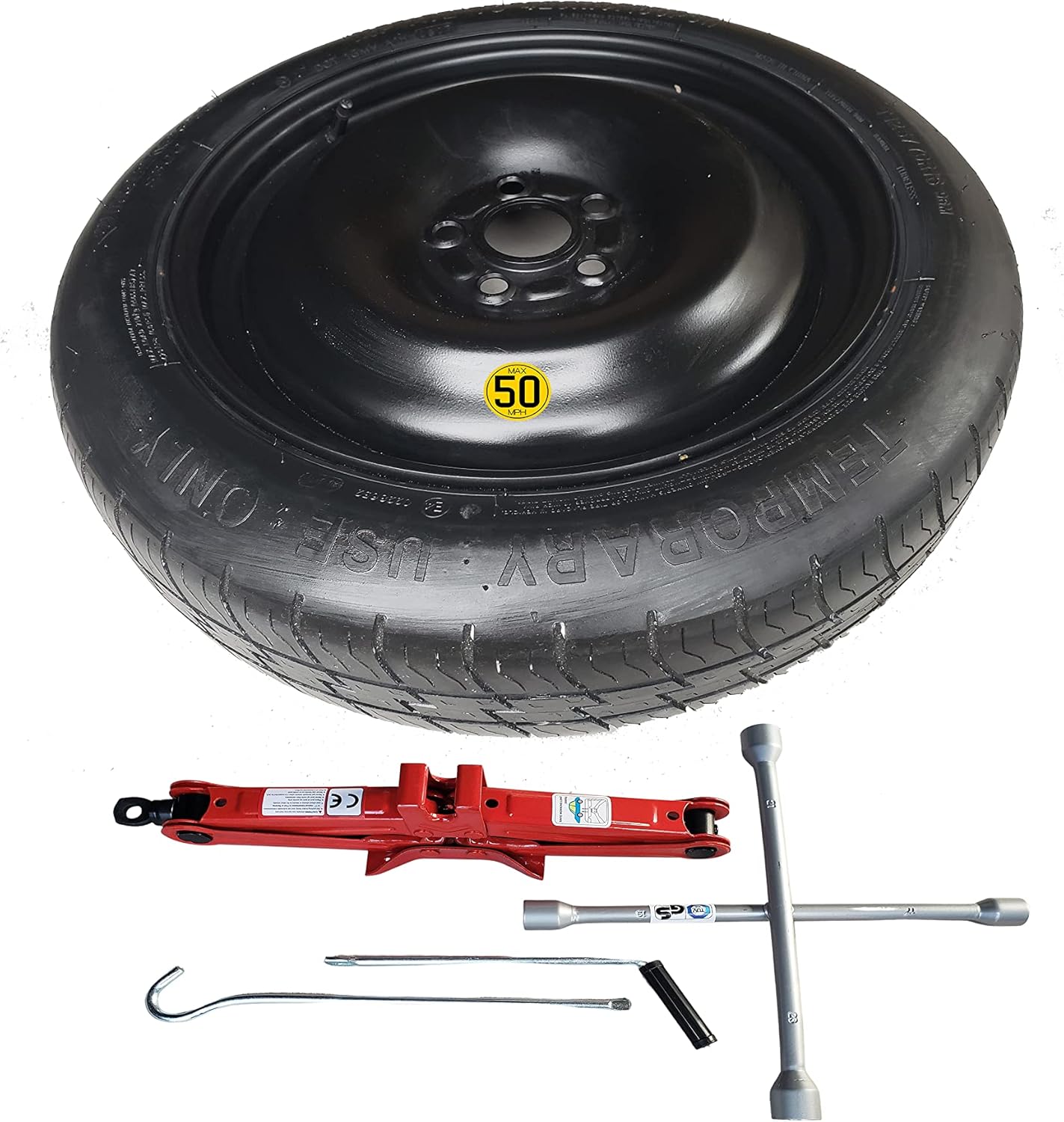 COMPATIBLE WITH VAUXHALL MOKKA X 2017PRESENT DAY SPACE SAVER SPARE