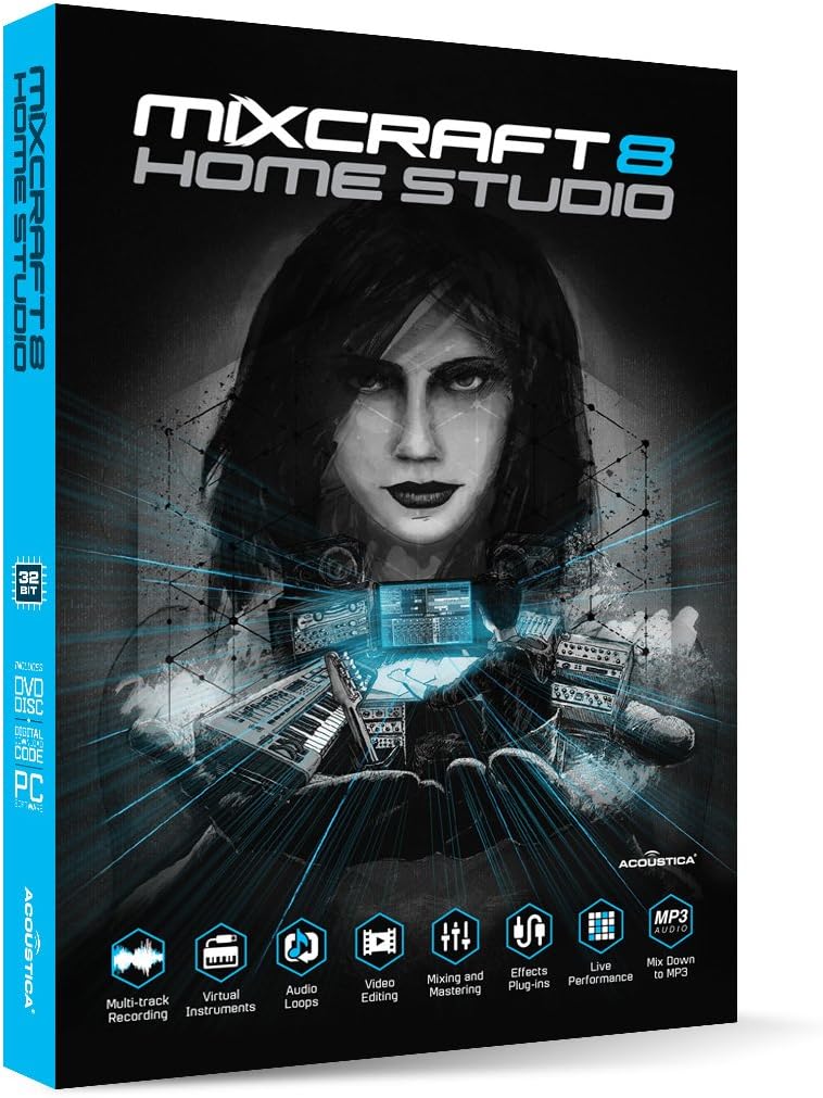 Acoustica Mixcraft 8 Home Studio
