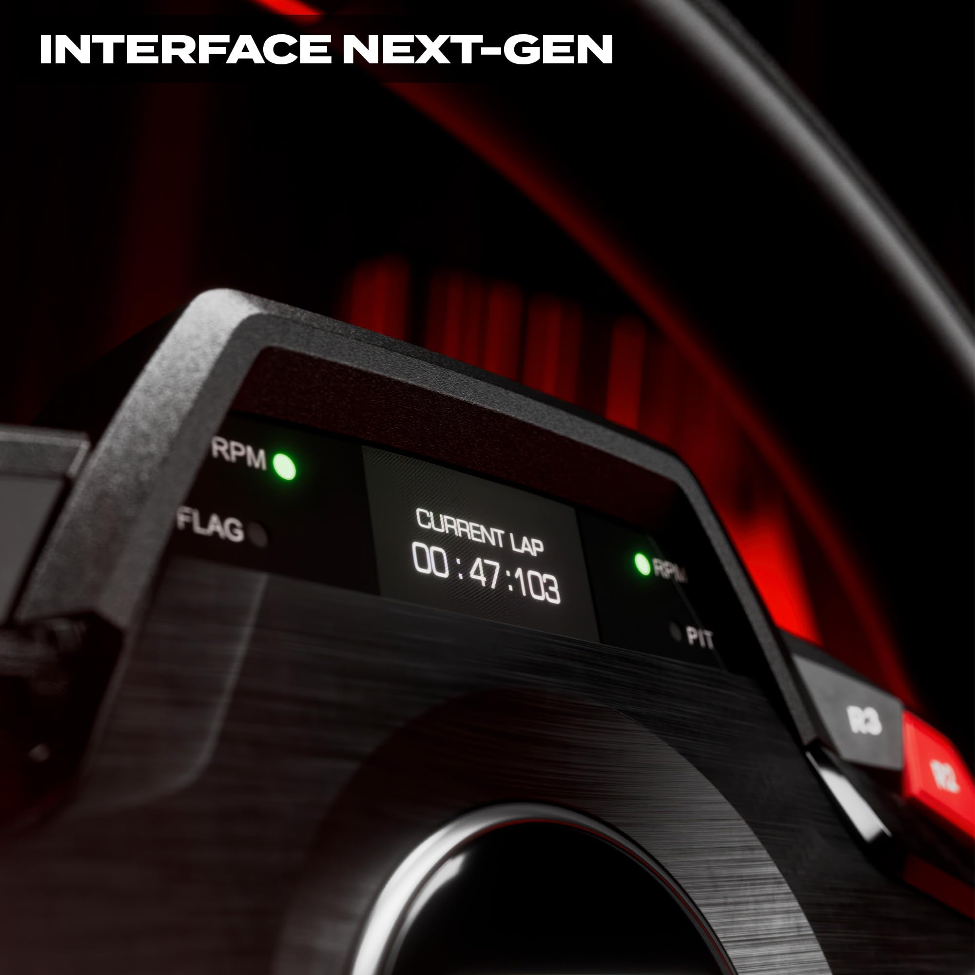 Thrustmaster T248R – Volant de Course Filaire avec Retour de Force 3,1 Nm – Ensemble de Simulation avec Pédalier Magnétique et Câbles – Compatible avec Consoles PS5, PS4 et PC