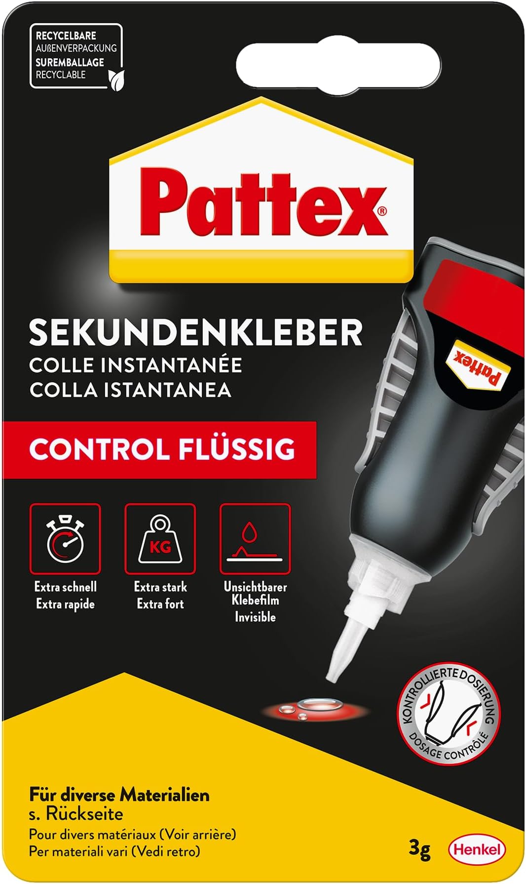 Sekundenkleber Gel Für Holz & Holzwerkstoffe - 20g