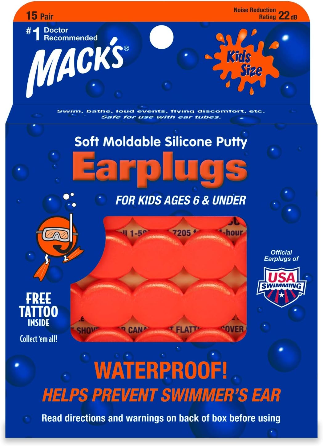 Ear BandIt Swimming Headband Invented by Physician Hold Ear Plugs in The