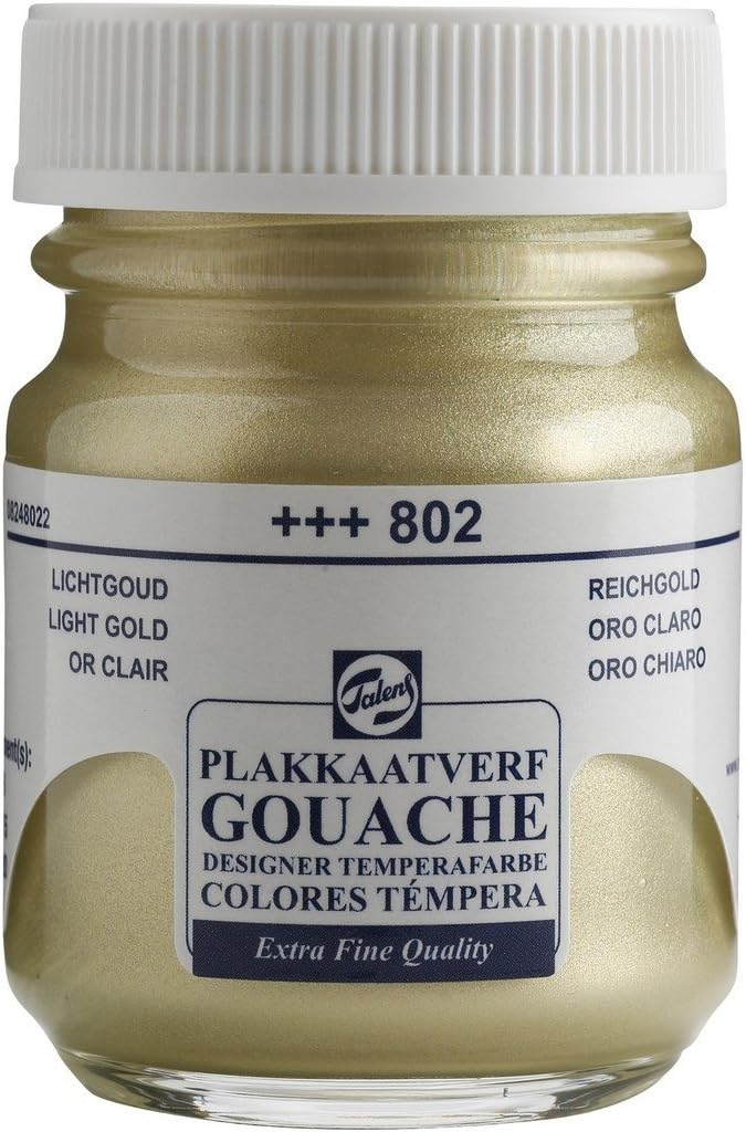Talens Light gold - GOUACHE PAINT 50ml JAR