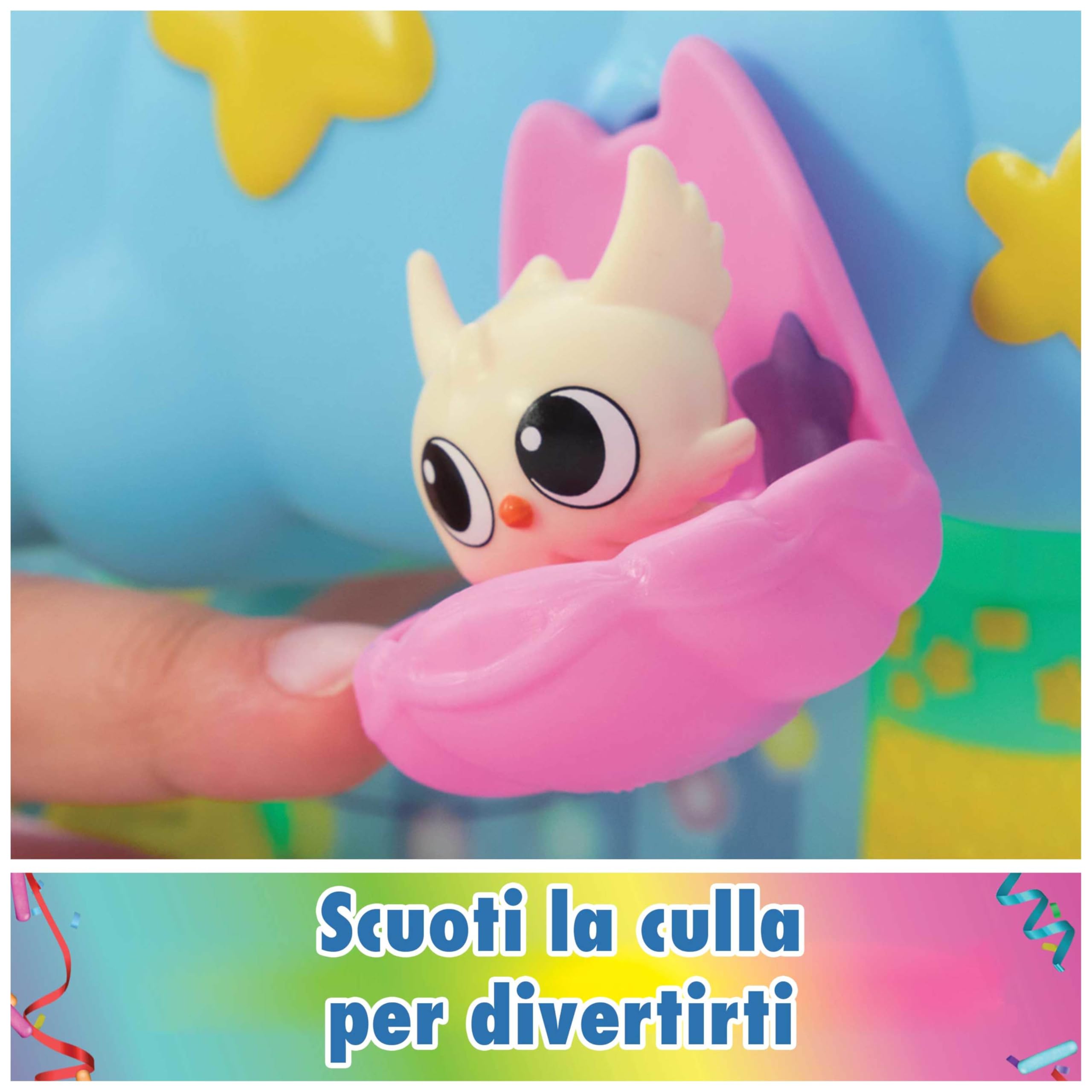 Gabby's Dollhouse, Stanza dei Giochi dell'Asilo Gatto-Orecchio, Set di Gioco da 17 Pezzi con 4 Personaggi e Mobili per la Casa delle Bambole, Giocattoli per Bambine e Bambini, 3+ Anni