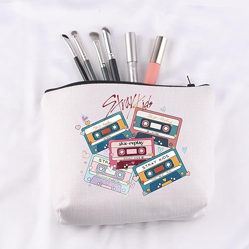 Miniatura 2 de UJIMS SKZ - Bolsa de lona para fanáticos del álbum SKZ, regalo para grupos K-POP