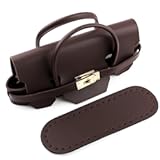 Handcraft Knitting Bag Accessories Set Unique Handmade Bags PU Leather Knitted Crochet Bag Sewing Accessory