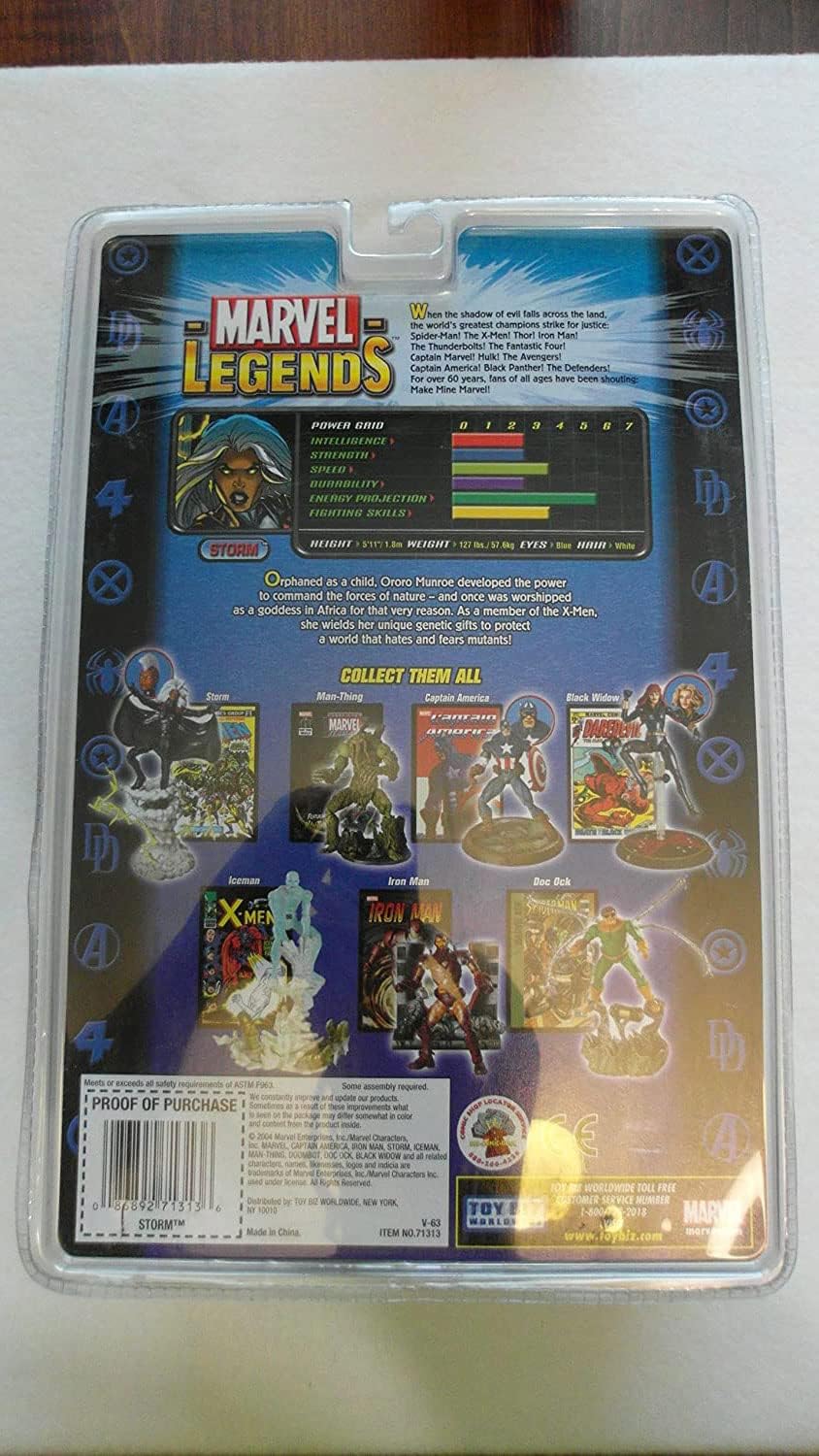 MARVEL LEGENDS STORM (VARIANT)SERIES #8