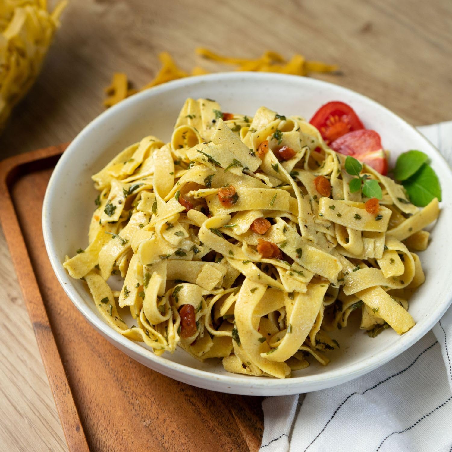 STEINER´s Low Carb High Protein Pasta Mix | 95% weniger Kohlenhydrate | High Protein Tagliatelle + Fusilli | 49g Protein | ballaststoffreich, (STEINER's High Protein Pastamix, 3+3 Pack) …