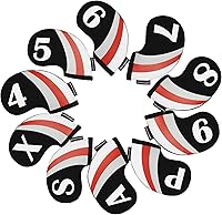 Vista 5 de Craftsman Golf Cubierta Protectora de Cabeza de Palo de Golf de Neopreno con Bandera de EE.UU. Wedge Hierro para Callaway, Ping, Taylormade, Cobra