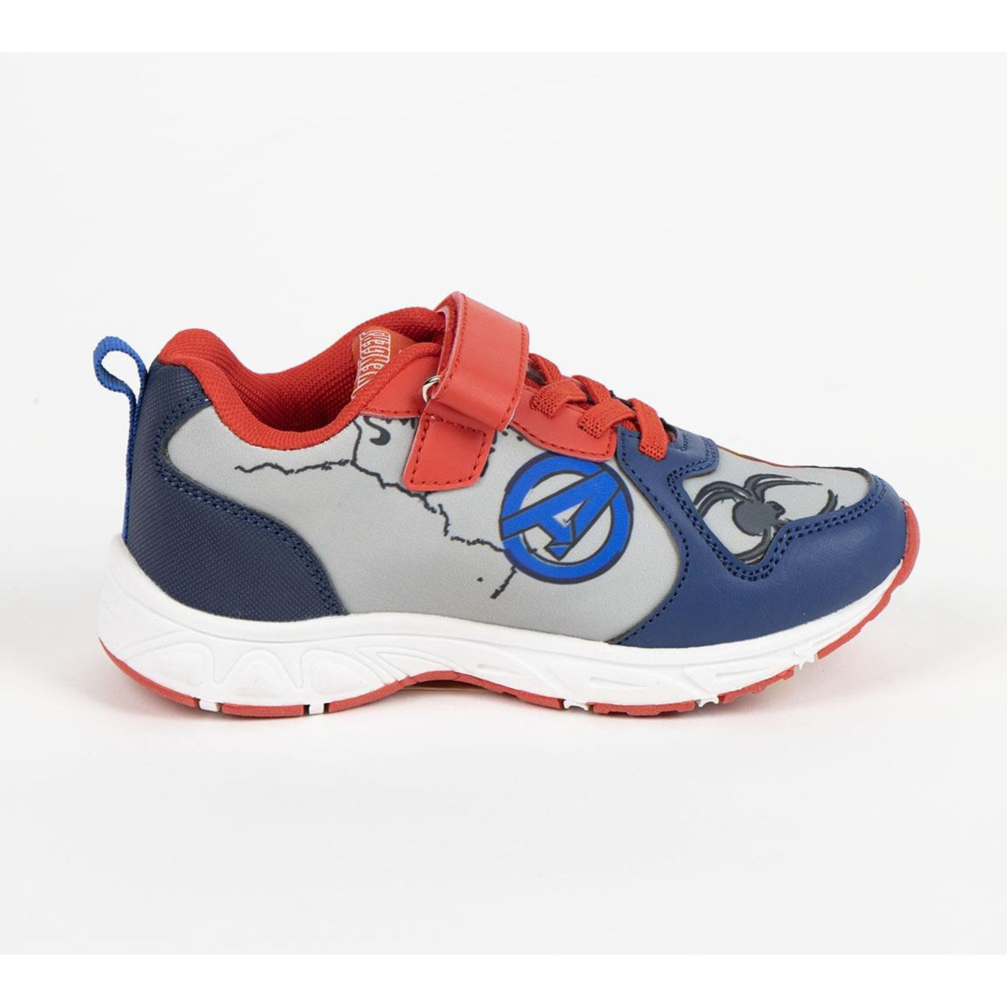 CERDÁ Life'S Little Moments | Deportiva Avengers Niños con Luces LED Interactivas Avengers Suela TPR - Deportiva Luces Avengers Ajuste Cómodo y Resistente