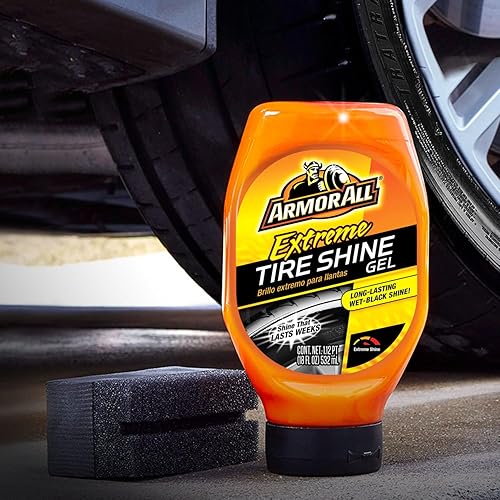 Miniatura 4 de Armor All gel Extreme Tire Shine 77960 y paño de microfibra, 18 onza