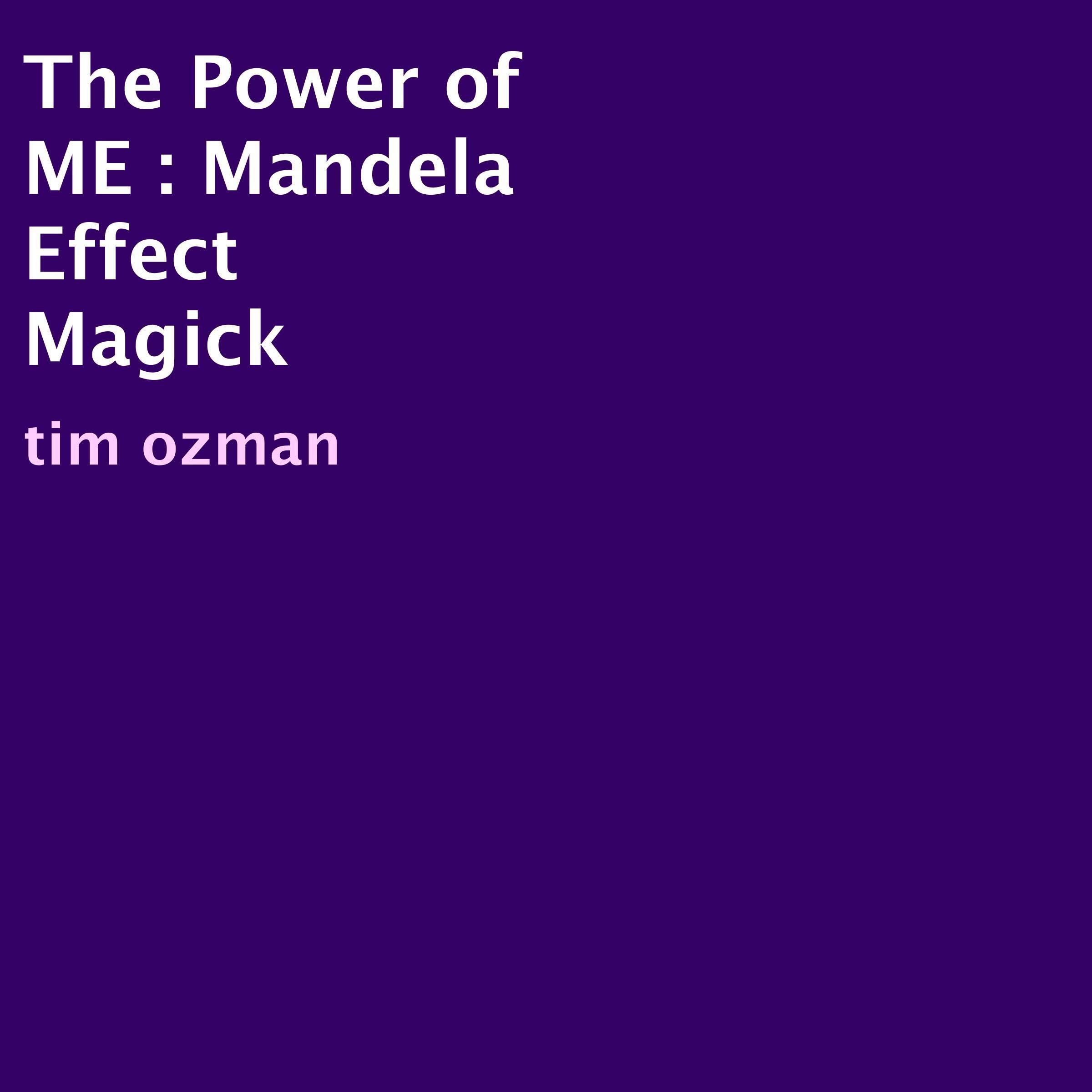 Cover art for The Power of Me