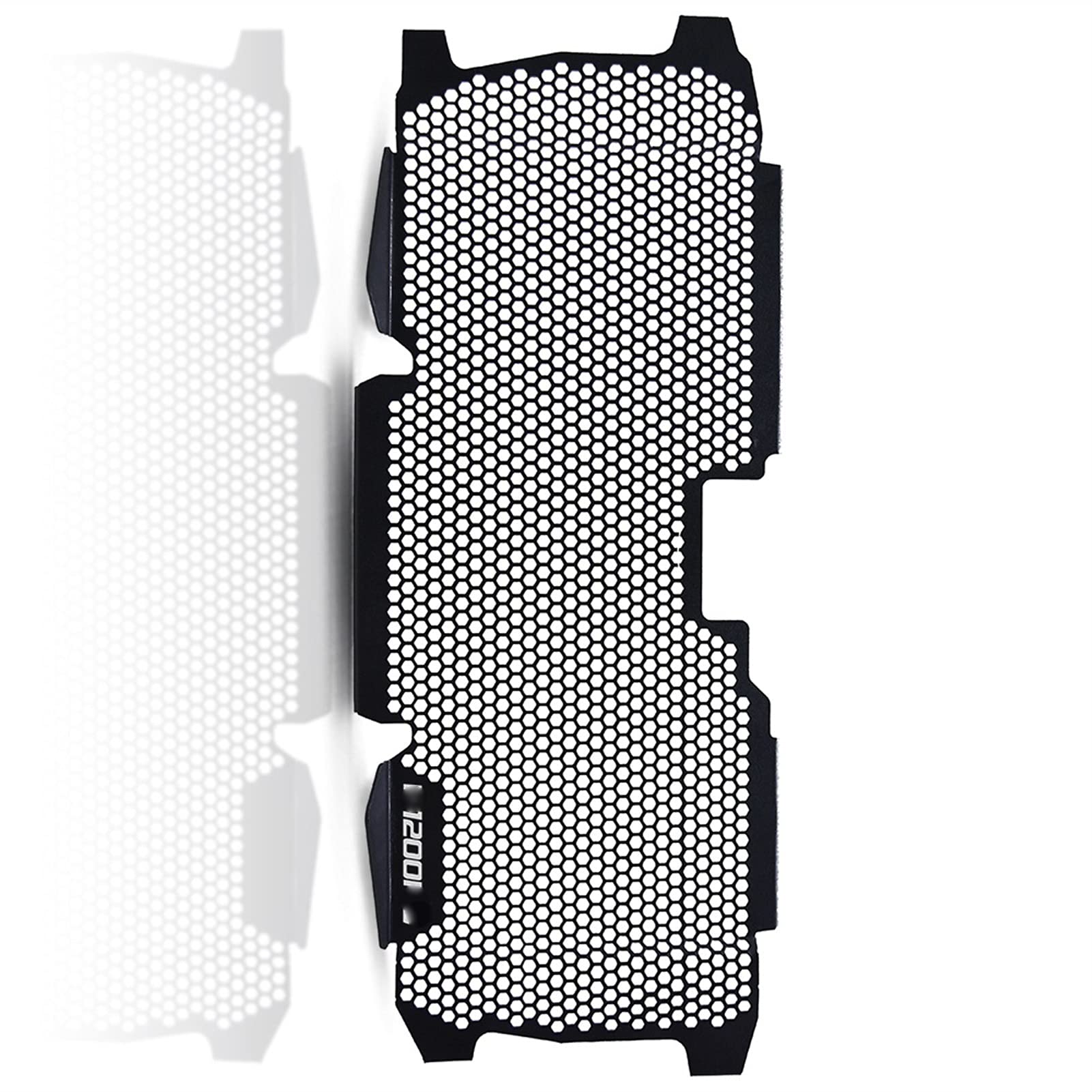 Grille radiateur moto BMW R1200R cache protection reservoir eau alu 2016