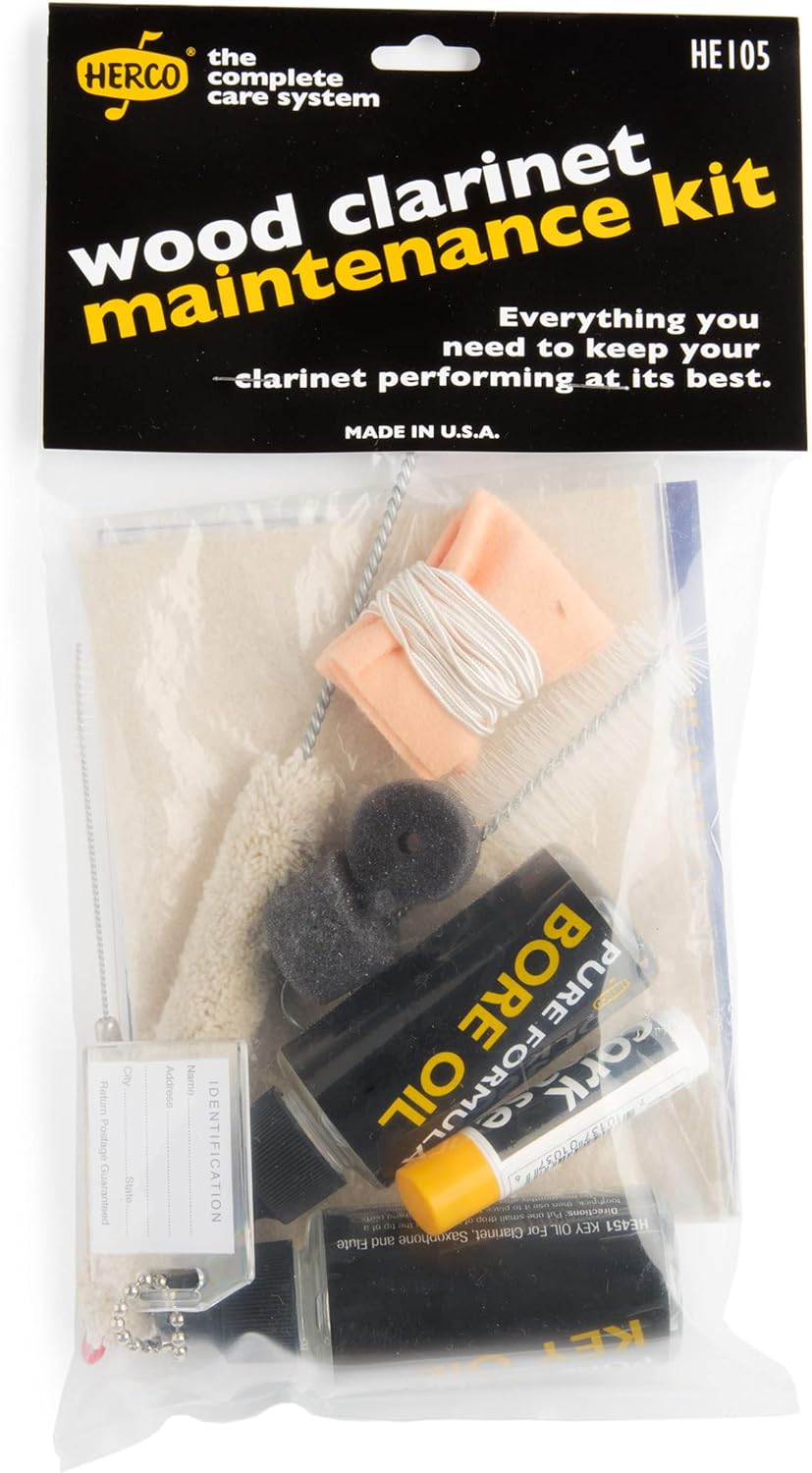 Herco Wood Clarinet Maintenance Kit