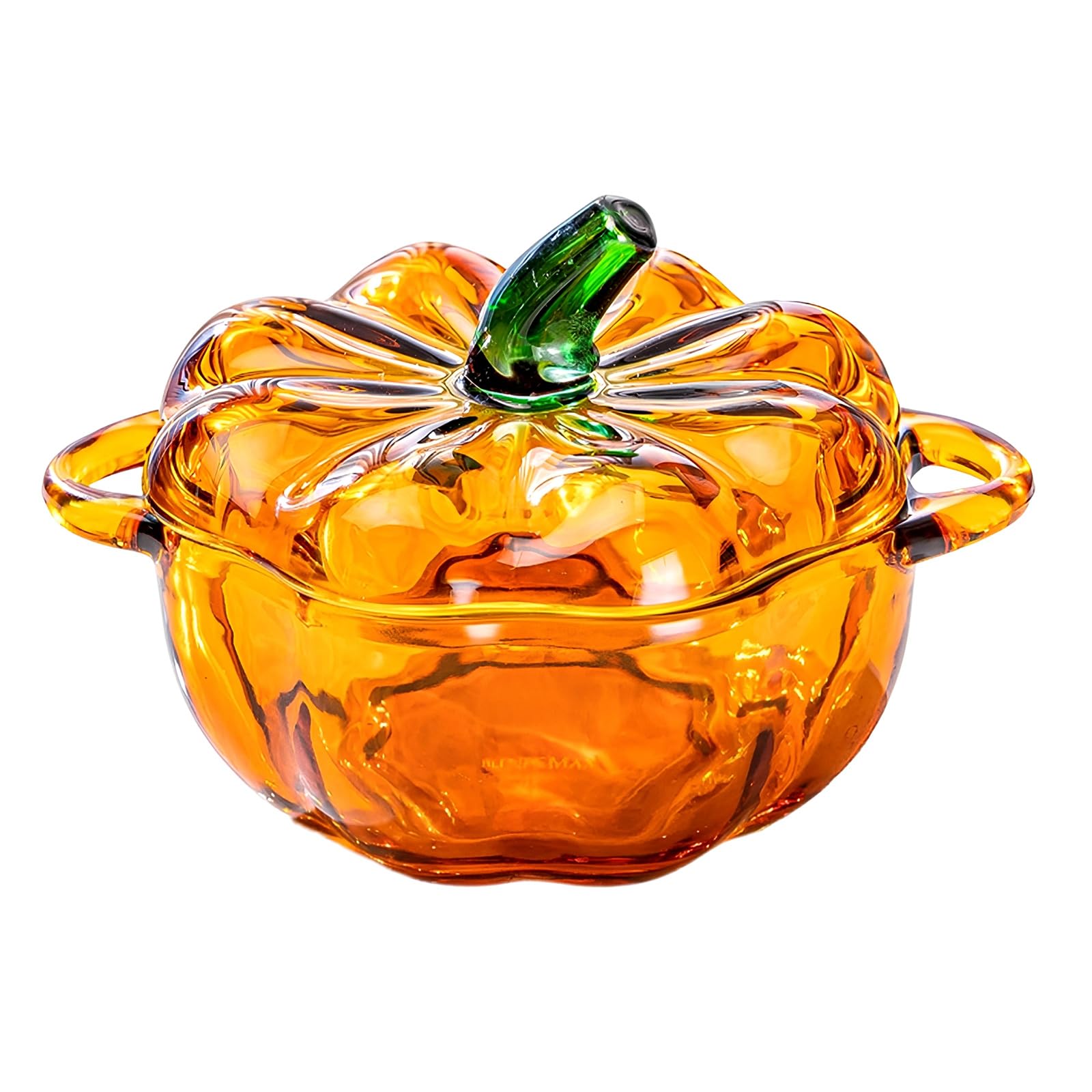 Pumpkins Glass Jar with Lid, Candy Cookie Jars, Jewelry Box, Buffet Biscuit Containers Food Storage, Decorative Jar Gift Jewelry Box