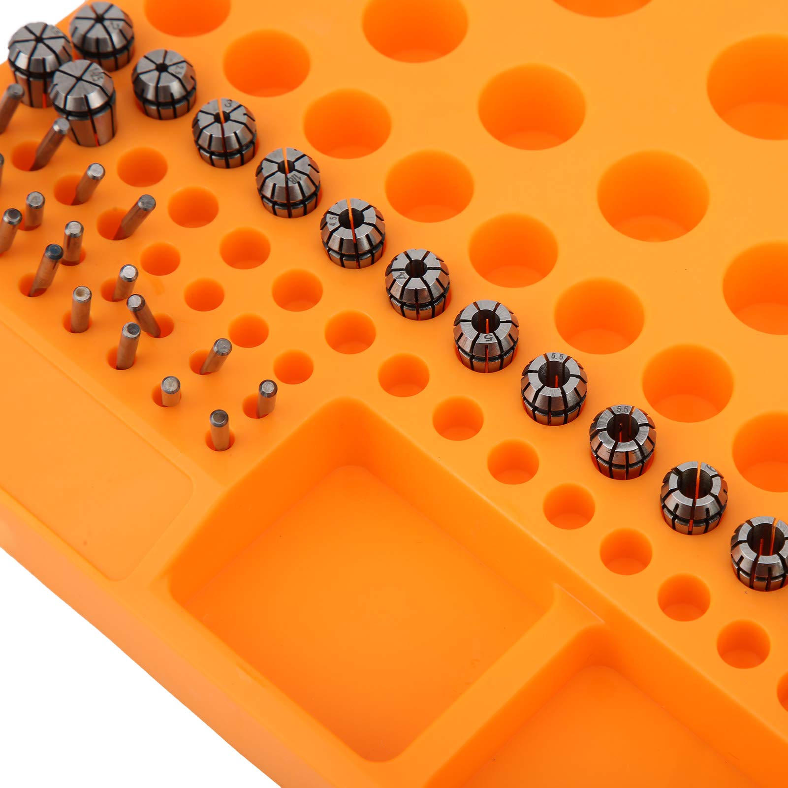 ER11 Collet Chuck Juego de cuchillos puntiagudos Fresa para máquina de grabado CNC con caja