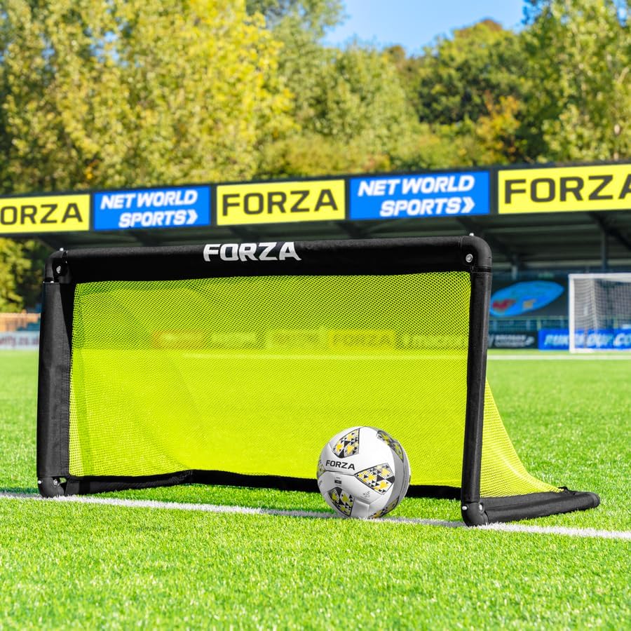 FORZA POD Goal Lite | Lightweight ALU40 Portable Soccer Goal – Assembles in Seconds – Perfect for Training, Matches & Backyard Play – Sizes: 4ft, 5ft & 6ft