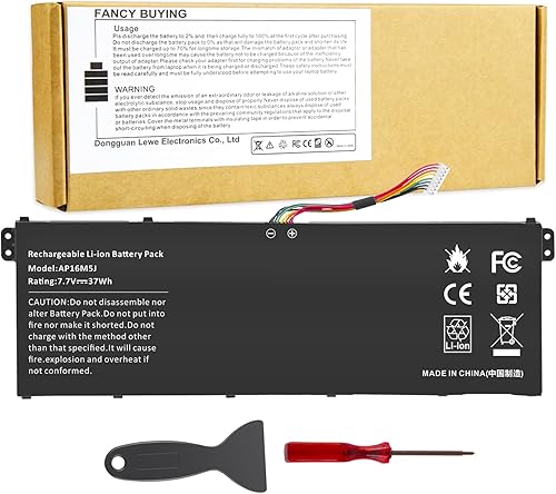 AP16M5J - Batería para laptop Acer Aspire 1 A114-31 A114-32 Aspire 3 A314-31 A314-32 A314-41 A315-21 A315-21G A315-22 A315-31 70A 15-33 A315-41