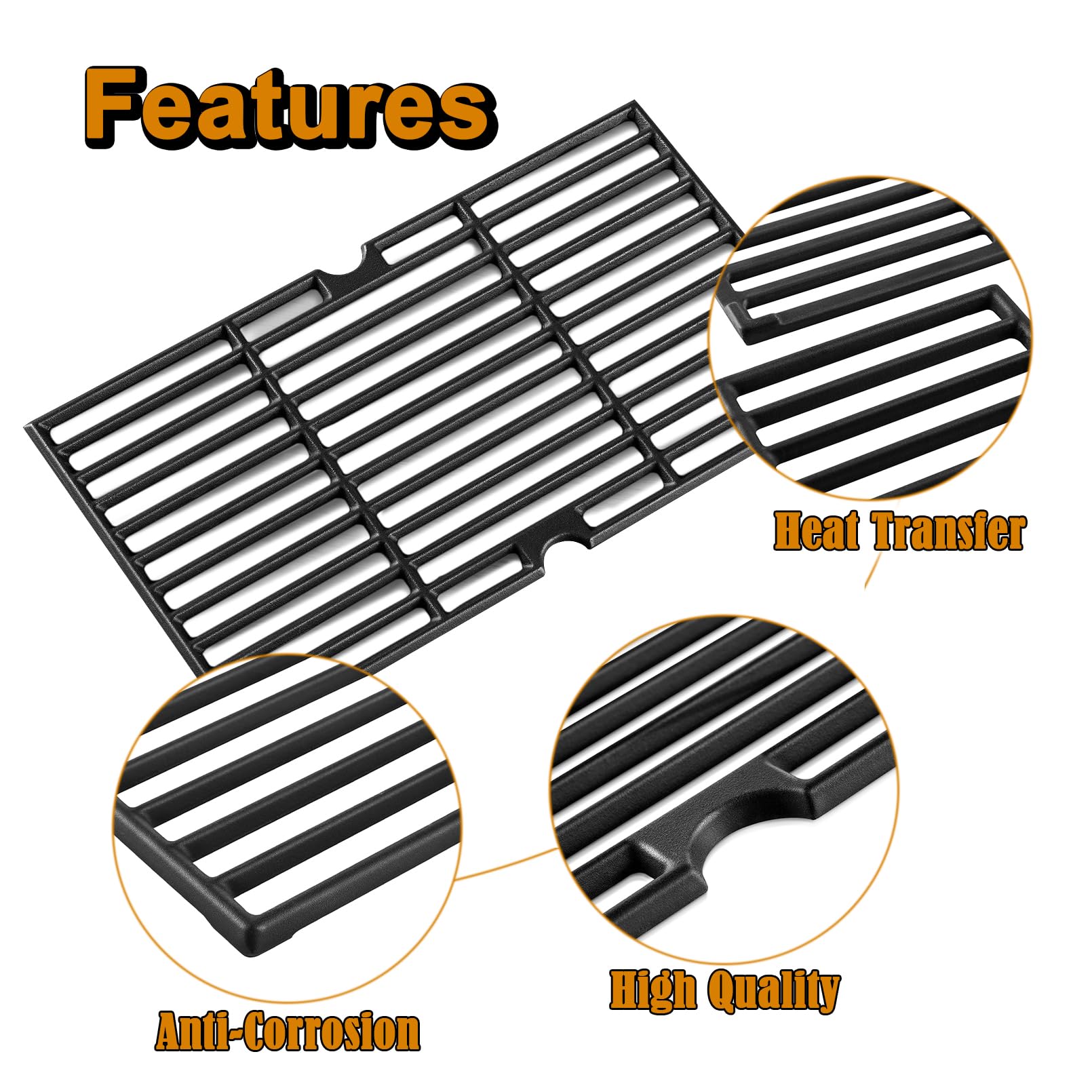 Parts for Dyna glo DGF493BNP Heat Tent Grate Burner DGF493PNP-D Grill Replacement Parts BY13-101-001-12 Parts GBC1440W GBC1449W 70-01-179 70-01-273 70-01-282 Shield Flame Tamer Grate