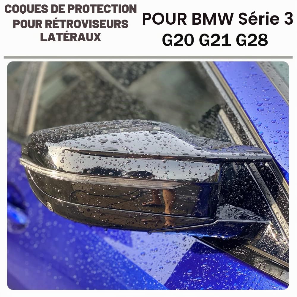 coques de rétroviseurs arrière de voiture gauche et droite de