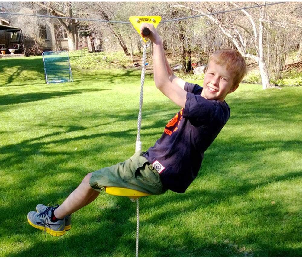 Slackers 40’ Zipline Falcon Series Kit with Seat