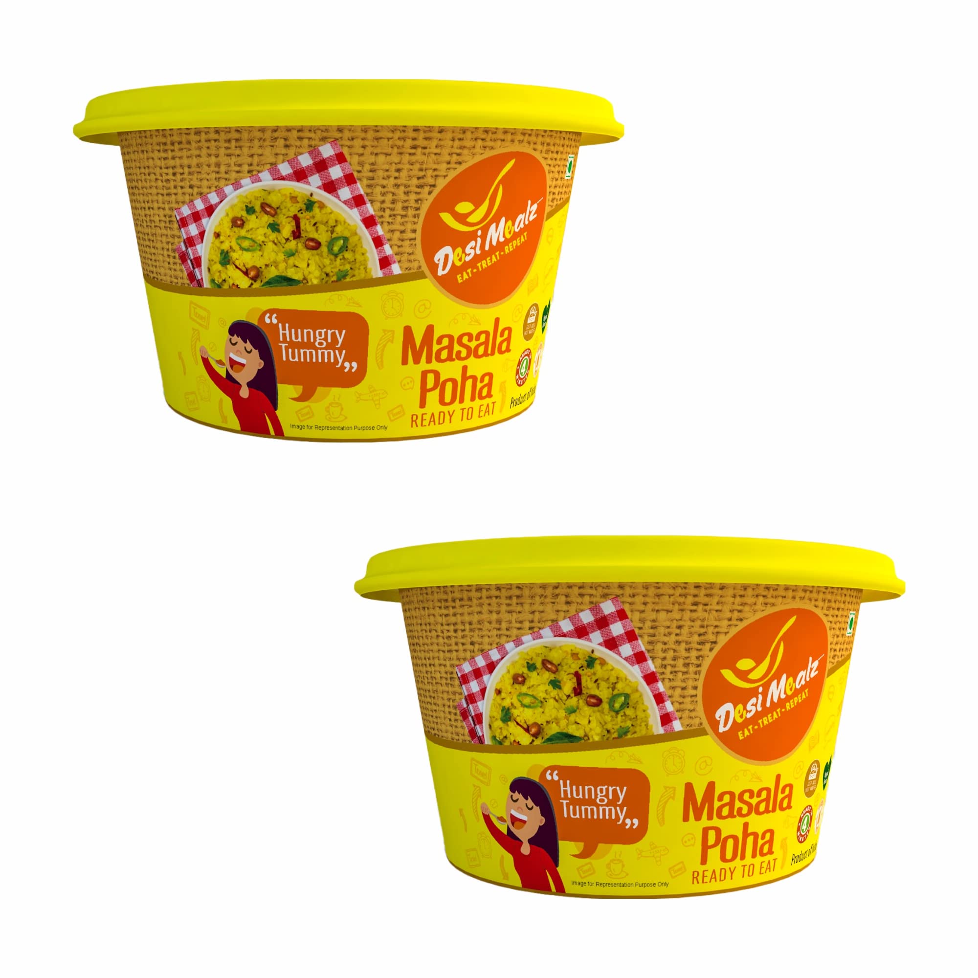 Ready to Eat Breakfast & Travel Food Weekly (Masala Poha, Pack of 2) (B095K7LYT6) Amazon Price History, Amazon Price Tracker