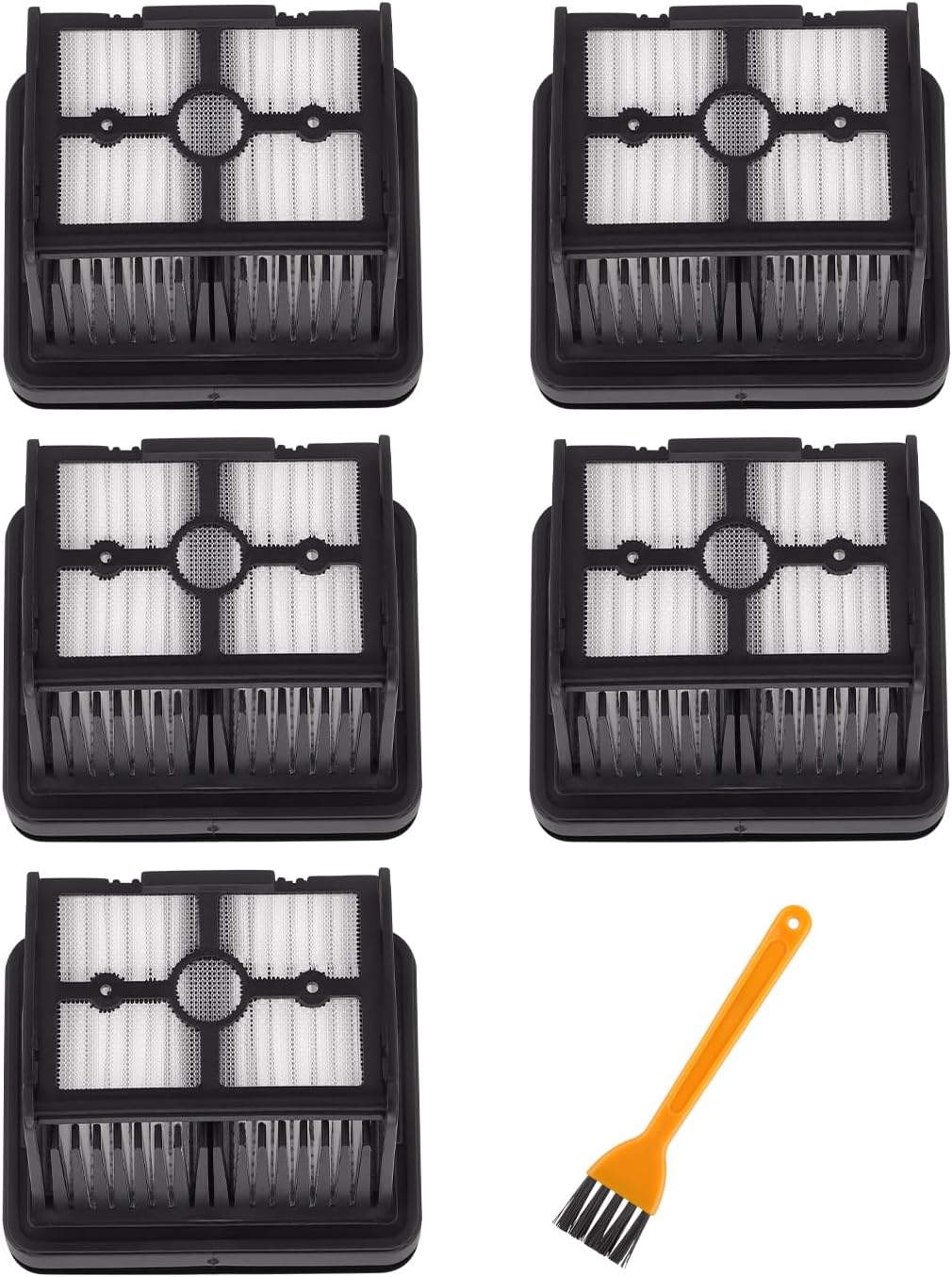 Vacuum Filters Replacement for Dreame H12 Pro / H12 Pro FlexReach / H12 Dual / H12 Pro Ultra / H13 Pro / H15 Pro / H15 Mix / G10 Pro, Mova M10 Wet Dry Vacuum Cleaner - Replace Parts Accessory,5Pack