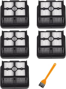 Vacuum Filters Replacement for Dreame H12 Pro / H12 Pro FlexReach / H12 Dual / H12 Pro Ultra / H13 Pro / H15 Pro / H15 Mix / G10 Pro, Mova M10 Wet Dry Vacuum Cleaner - Replace Parts Accessory,5Pack