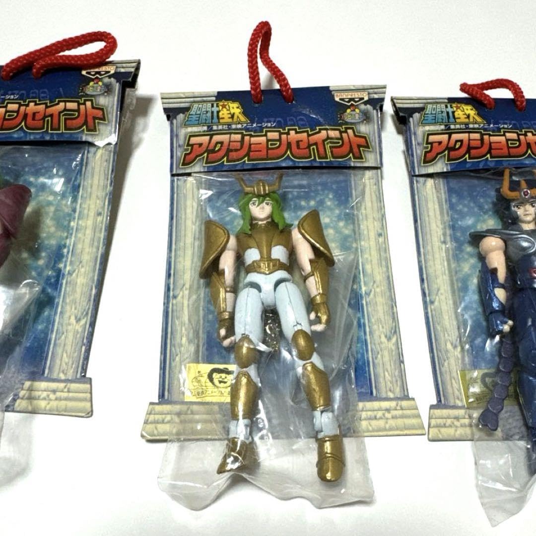 JFA 新品未開封　聖闘士星矢　拳闘聖闘士　アクションセイント 5体セット Amazon.co.jp: 聖闘士星矢 アクションセイント 5体セット : おもちゃ