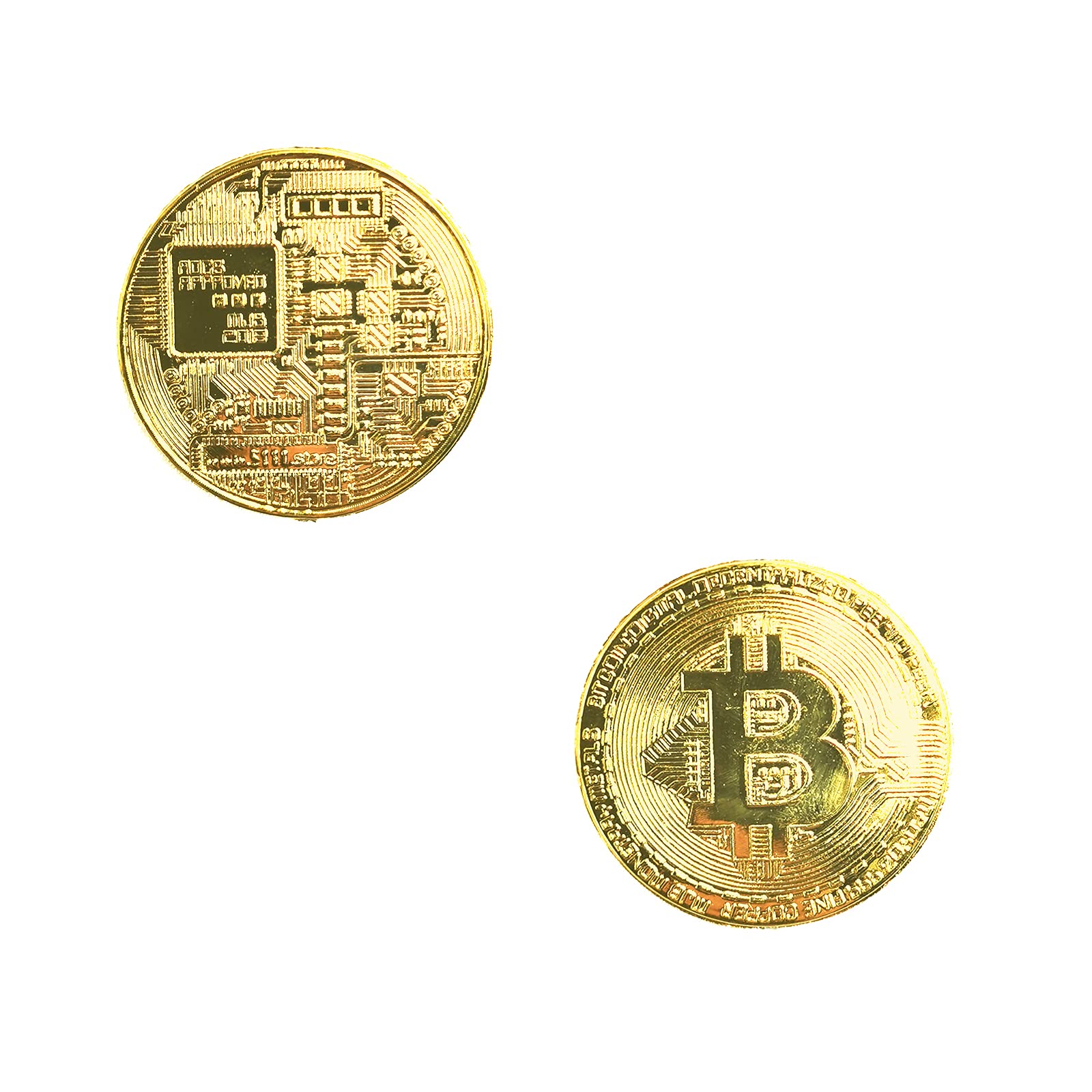 100Pcs Bitcoin Coin, Gold Silver Plastic BTC Limited Edition Collectible  Coin Physical Blockchain Cryptocurrency Original Commemorative Tokens Chase  Coin for Party : Amazon.sg: Toys