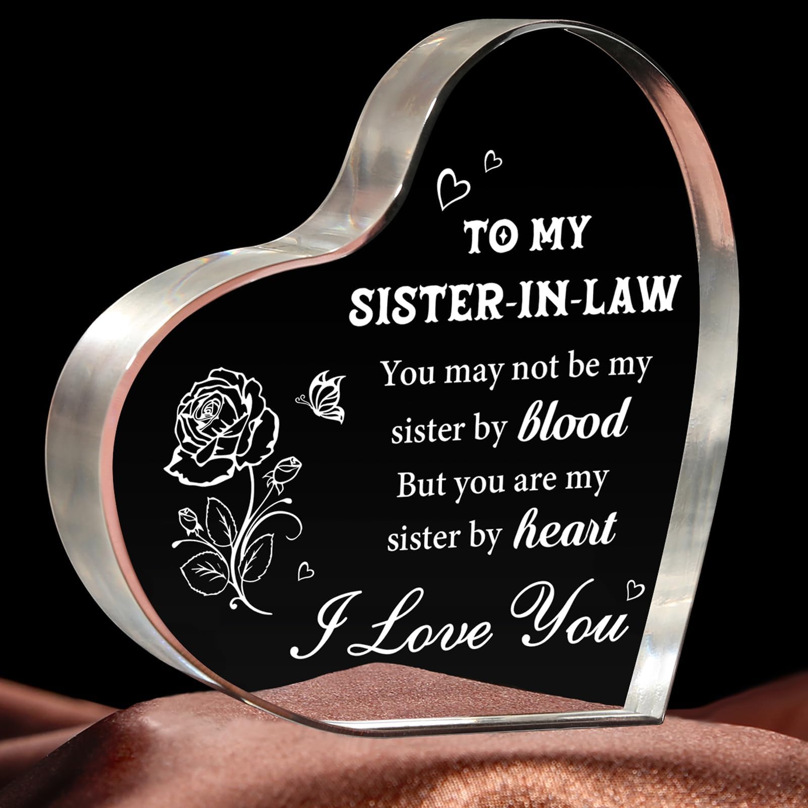 Amazon.com: Quaintir Sister in Law Birthday Gifts - 4.9 x 3.7 inch ...